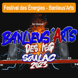 Retrouvez la vidéo des aventures du stand Banlieus'arts au Festival des Énergies